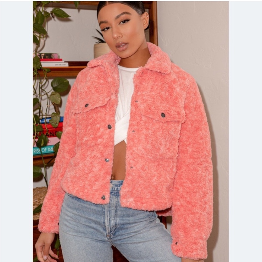free people teddy swing jacket